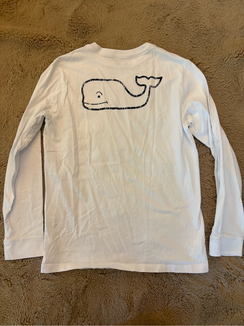Vineyard Vines whale tee, boys Large (16)